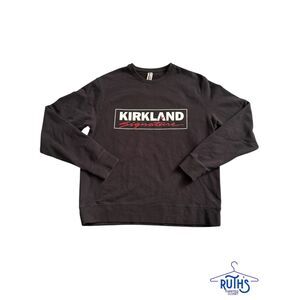 Kirkland Signature Crew Neck Sweatshirt Sweater Unisex